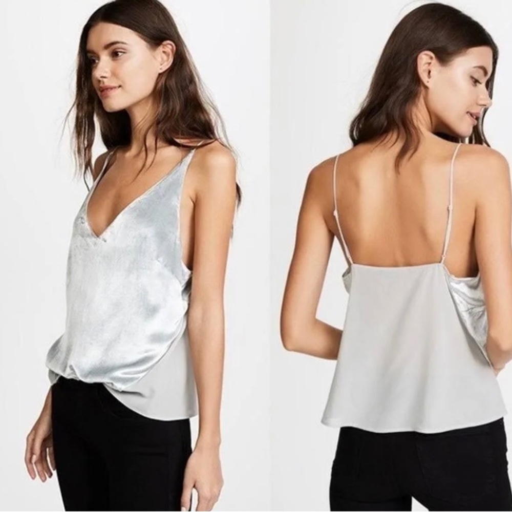NWT J BRAND Lucy Velvet Cami size M